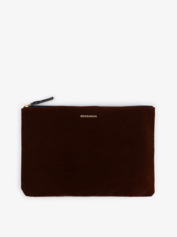 BIG WALLET  Chocolat , Sacs & Bagages Bensimon
