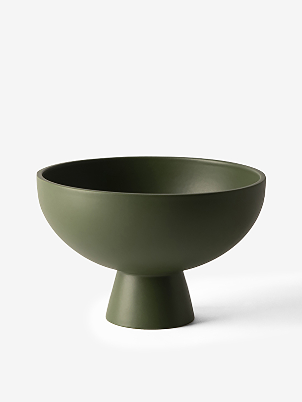 COUPE SALADIER L CERAMIQUE VERT D22CM -...  Vert , Maison Bensimon