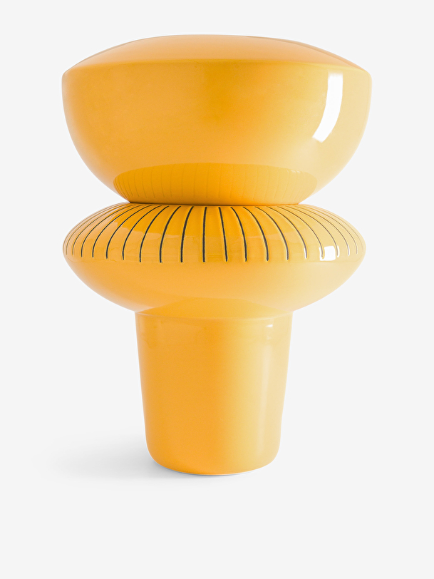 VASE MILLER L YELLOW H25 Jaune , Maison Bensimon