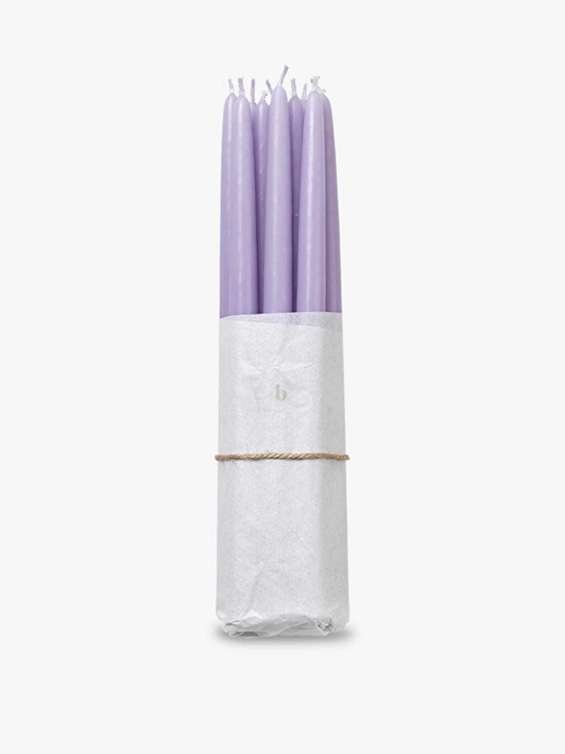 10 BOUGIES SLIM LILAS - BROSTE COPENHAGE... Lilas , Maison Bensimon