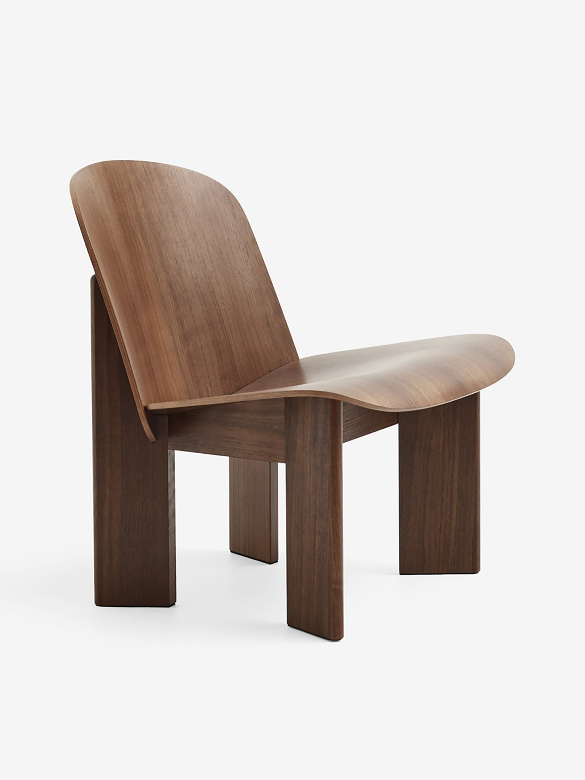 FAUTEUIL CHISEL ANDREAS BERGSAKER BOIS CONTREPLAQUE DE NOYER - HAY Naturel , Maison Bensimon