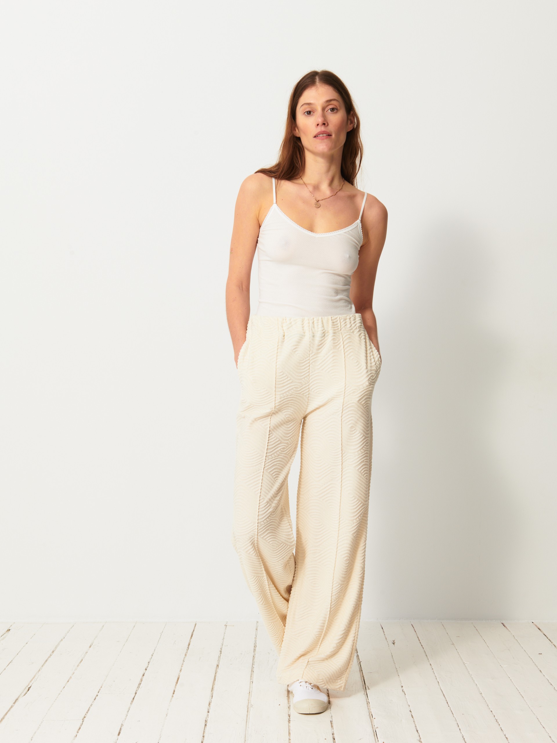 TOP  Ecru , Pr&ecirc;t-&agrave;-porter Bensimon