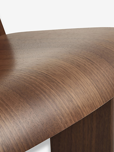 FAUTEUIL CHISEL ANDREAS BERGSAKER BOIS CONTREPLAQUE DE NOYER - HAY  Naturel , Maison Bensimon