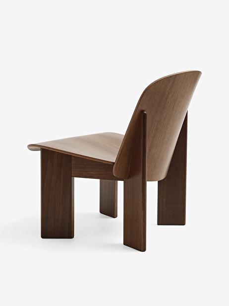 FAUTEUIL CHISEL ANDREAS BERGSAKER BOIS CONTREPLAQUE DE NOYER - HAY  Naturel , Maison Bensimon