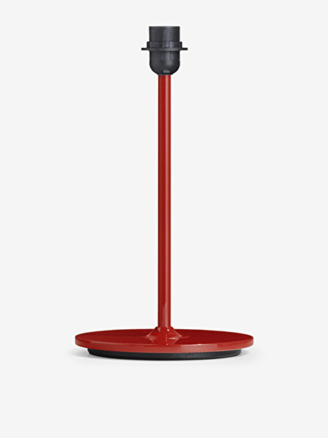 LAMPE PAPIER DE RIZ PIED ROUGE - HAY  Rouge , Maison Bensimon