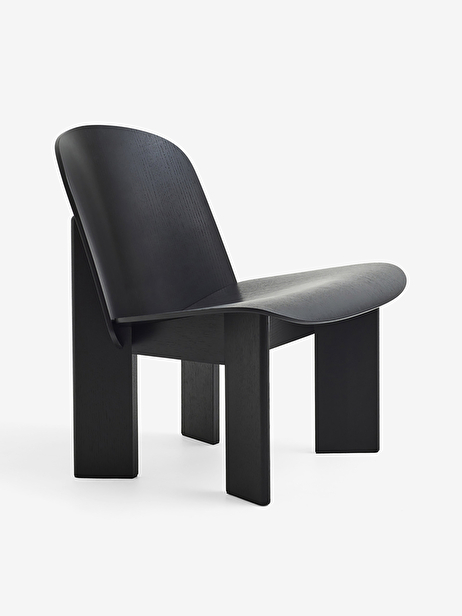 FAUTEUIL CHISEL ANDREAS BERGSAKER BOIS NOIR - HAY  Noir , Maison Bensimon