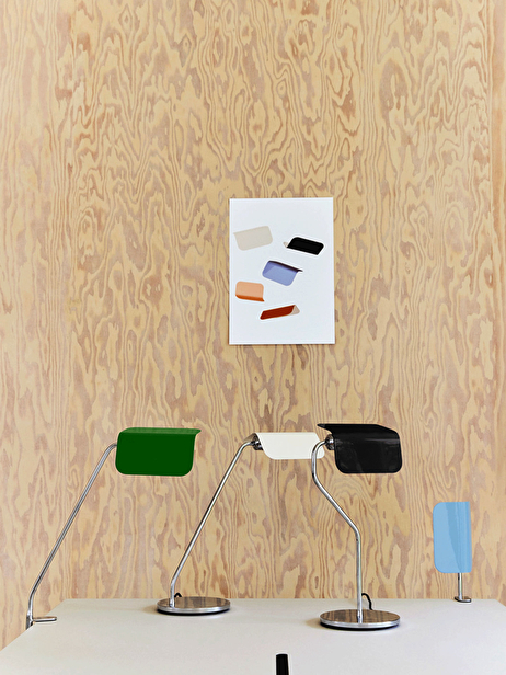 LAMPE A POSER APEX JOHN TREE ACIER BLANC - HAY  Ecru , Maison Bensimon