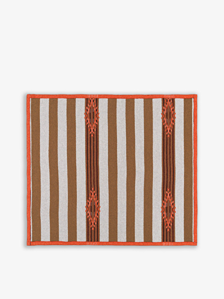 PLAID PUEBLO BI-FACE 140X200 MULTICO  Multicolore , Maison Bensimon 