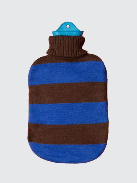 BOUILLOTTE BIO BLEU CHOCOLAT - SUITE 702  Bleu/marron , Maison Bensimon