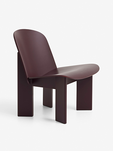 FAUTEUIL CHISEL ANDREAS BERGSAKER BOIS BORDEAUX - HAY  Bordeaux , Maison Bensimon