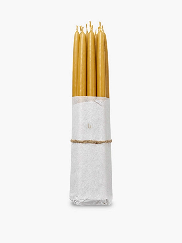 10 BOUGIES SLIM MIEL - BROSTE COPENHAGEN Miel , Maison Bensimon