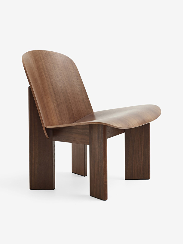 FAUTEUIL CHISEL ANDREAS BERGSAKER BOIS CONTREPLAQUE DE NOYER - HAY Naturel , Maison Bensimon