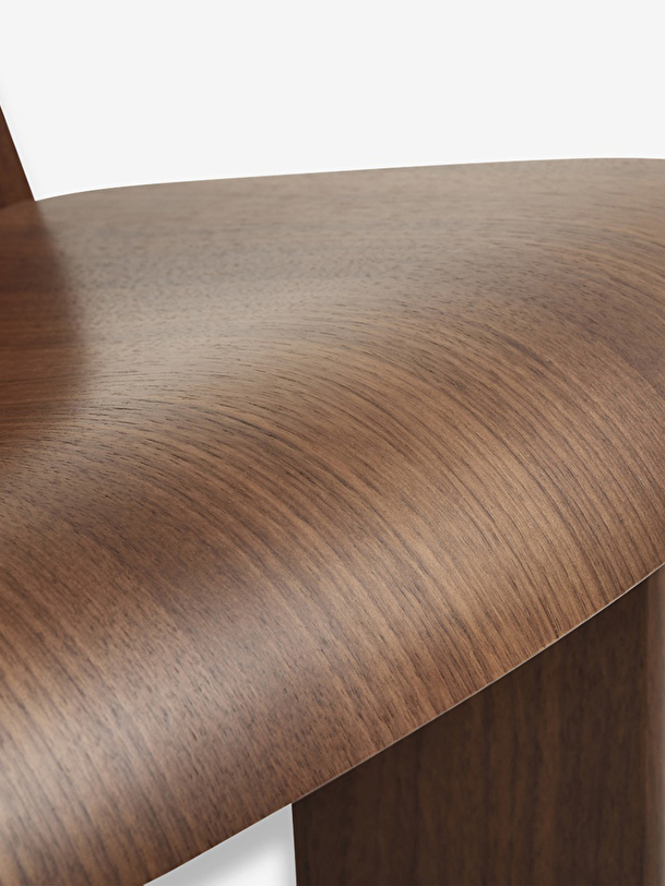 FAUTEUIL CHISEL ANDREAS BERGSAKER BOIS CONTREPLAQUE DE NOYER - HAY Naturel , Maison Bensimon