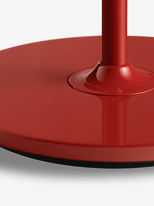 LAMPE PAPIER DE RIZ PIED ROUGE - HAY  Rouge , Maison Bensimon