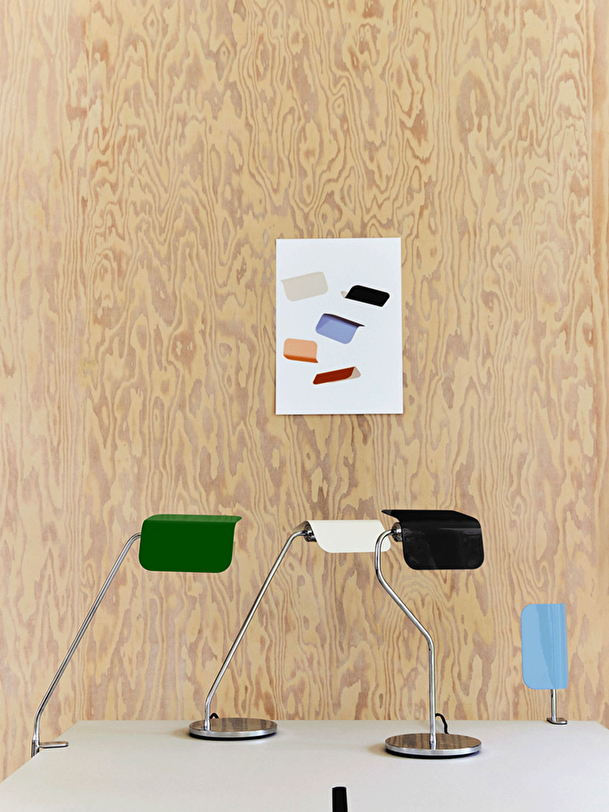 LAMPE A POSER APEX JOHN TREE ACIER BLANC - HAY  Ecru , Maison Bensimon