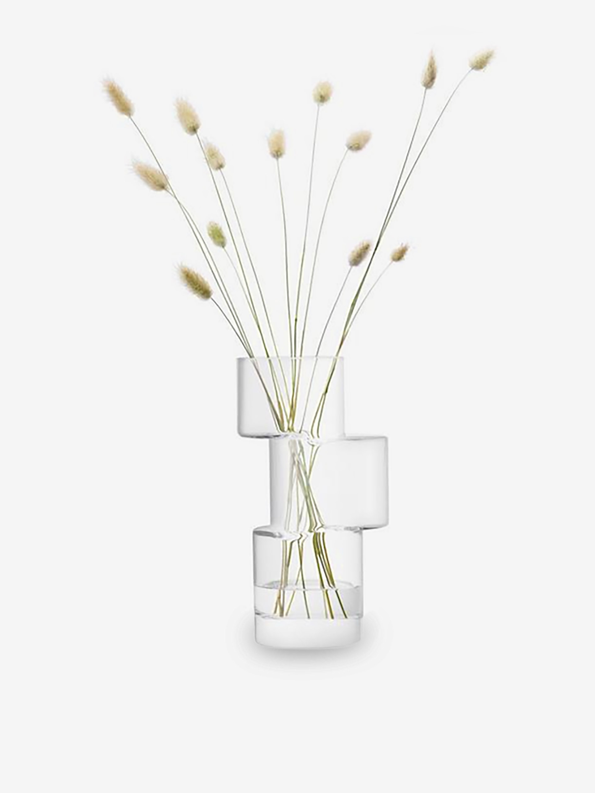 VASE 3 ETAGES VERRE - LSA Transparent , Maison Bensimon
