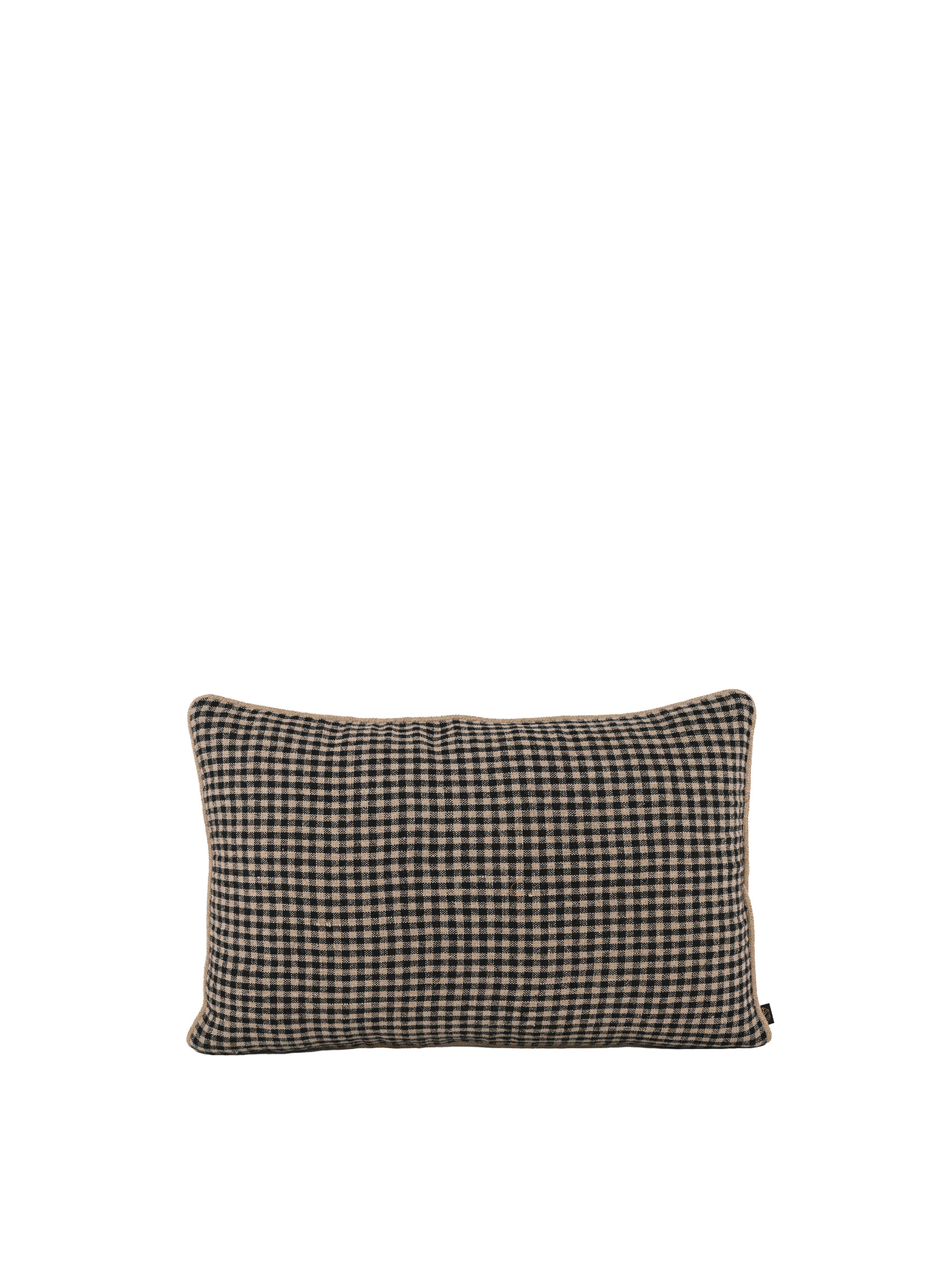COUSSIN LIN LIGNE BLEU GRIS 40X60CM - HA...  Charlotte , Maison Bensimon