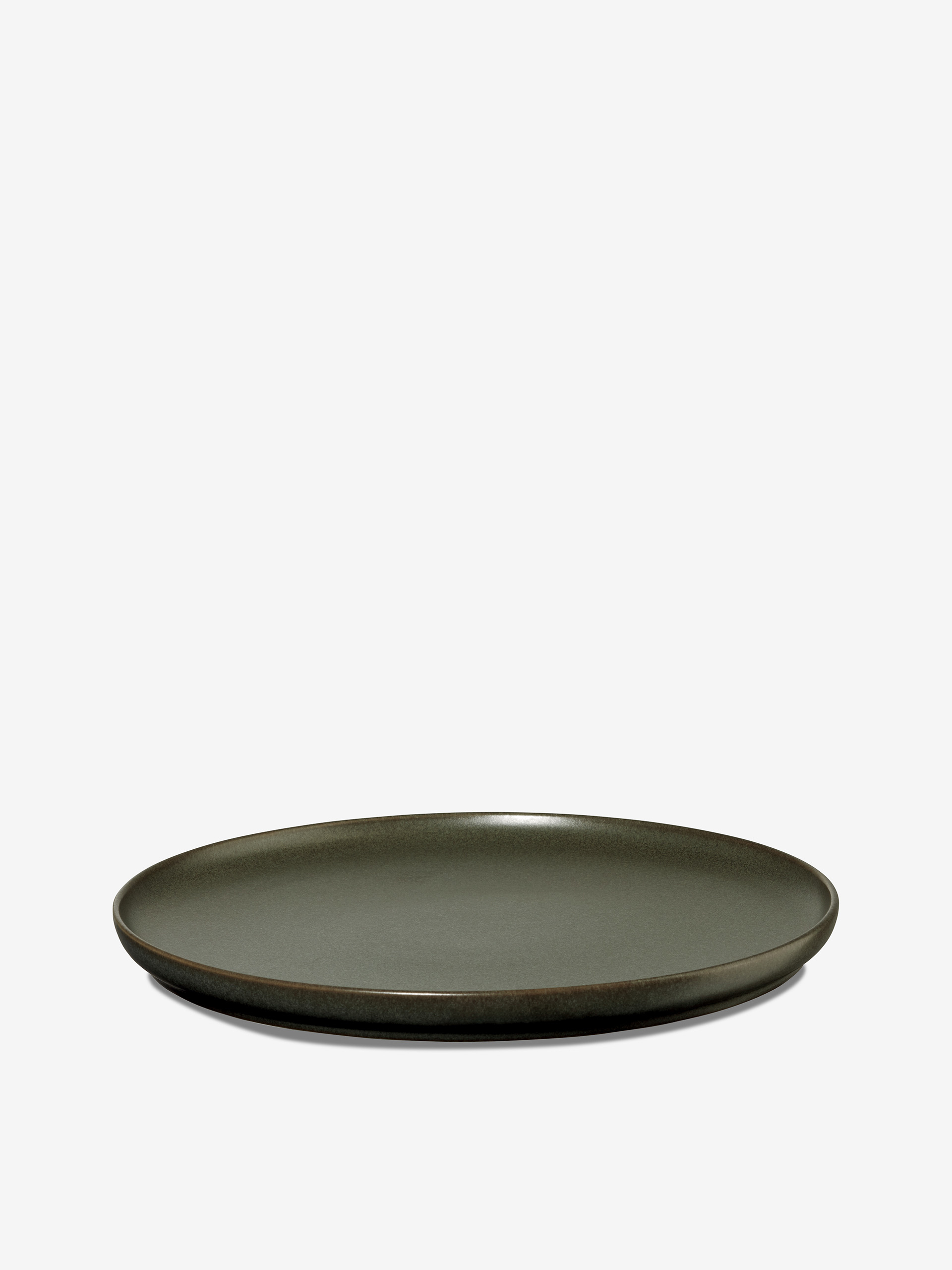 GRANDE ASSIETTE COPPA NORI PORCELAINE FO... Vert fonce , Maison Bensimon