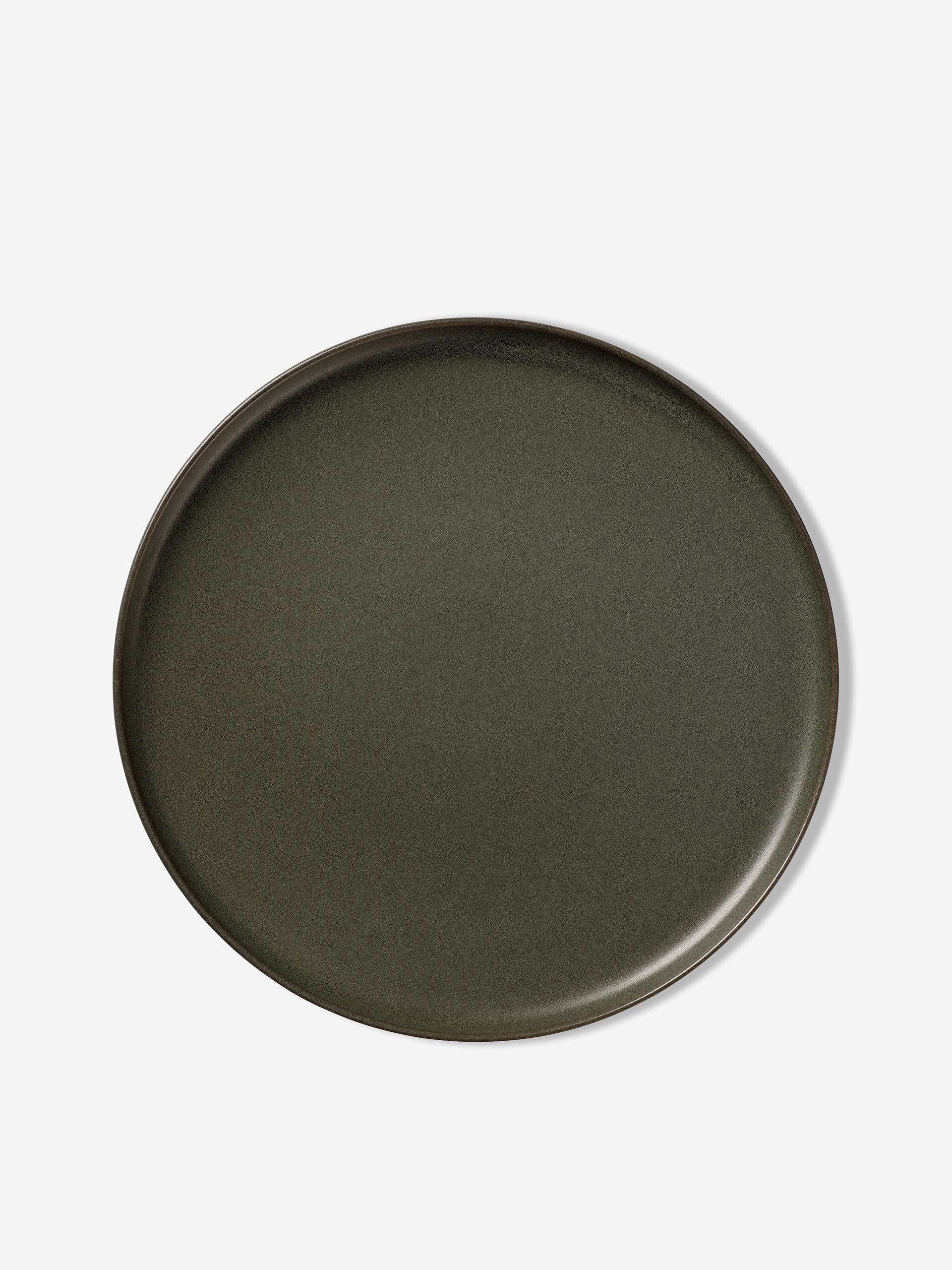 GRANDE ASSIETTE COPPA NORI PORCELAINE FO... Vert fonce , Maison Bensimon