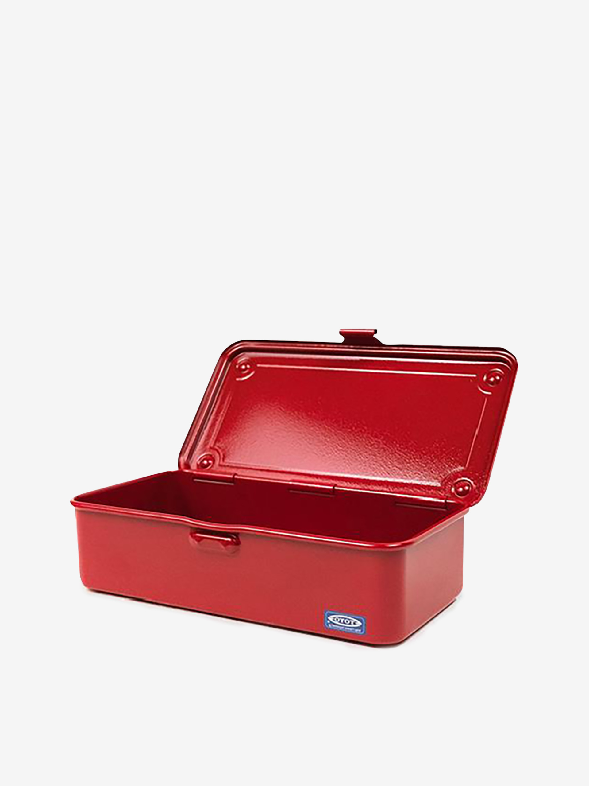 BOITE DE RANGEMENT JAPON M METAL ROUGE - ROBINSON TOYO Rouge , Maison Bensimon