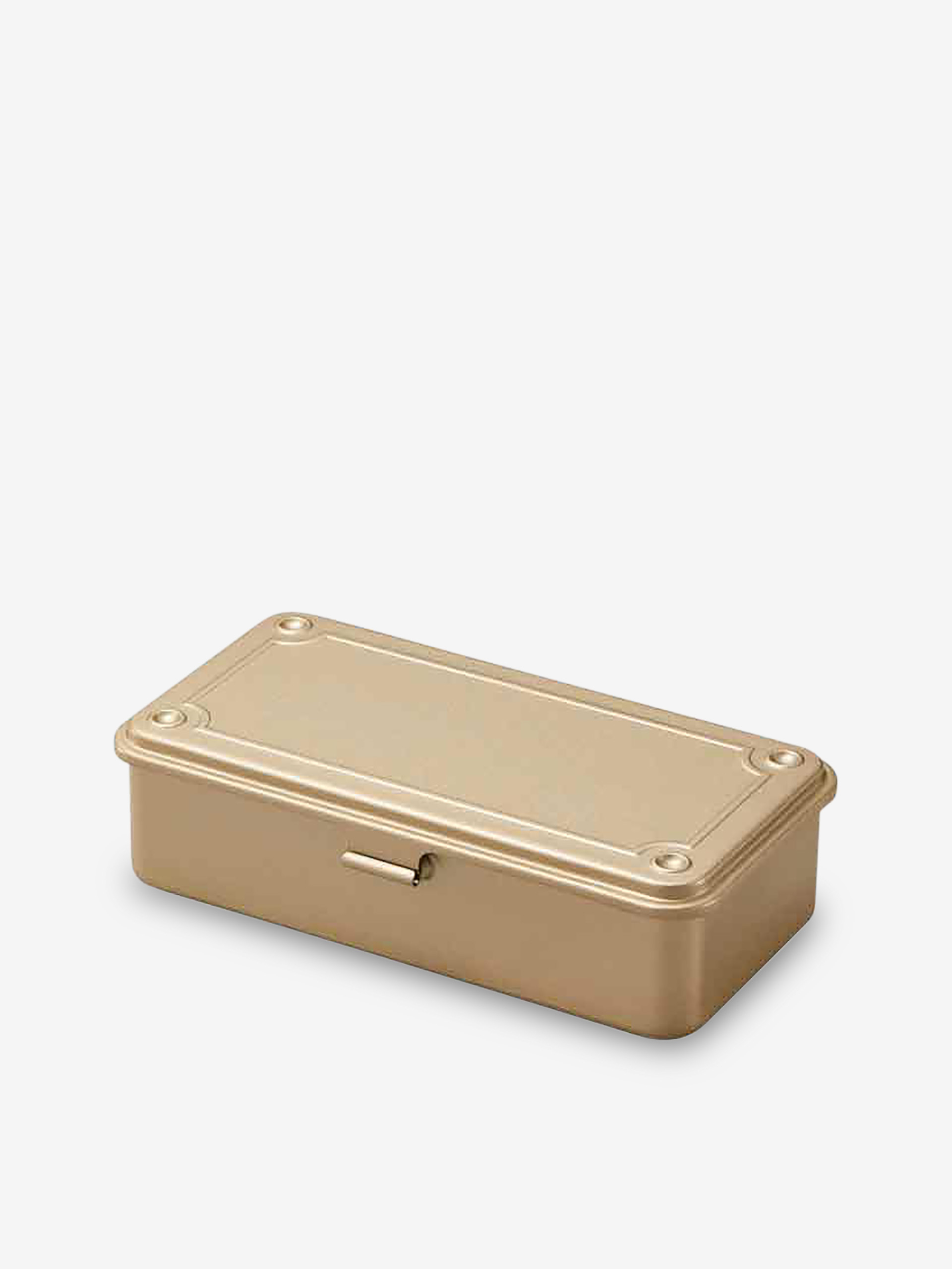 BOITE DE RANGEMENT JAPON M METAL GOLD - ROBINSON TOYO Gold , Maison Bensimon