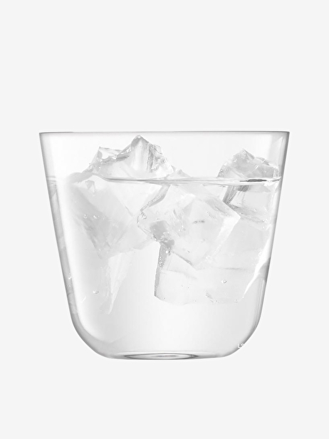 COFFRET 4 VERRES BAS EMPILABLES 260ML - LSA  Transparent , Maison Bensimon