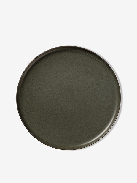GRANDE ASSIETTE COPPA NORI PORCELAINE FO...  Vert fonce , Maison Bensimon