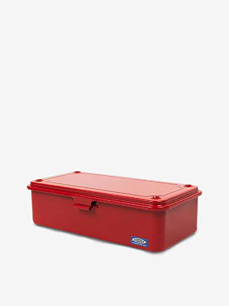 BOITE DE RANGEMENT JAPON M METAL ROUGE - ROBINSON TOYO  Rouge , Maison Bensimon