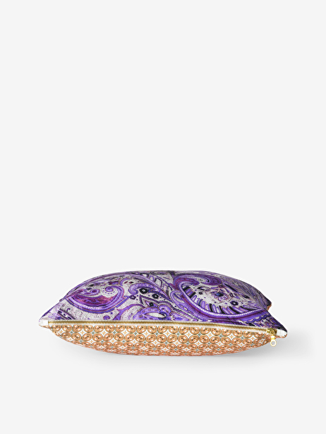 COUSSIN BIFACE RETRO 30X40CM - HK LIVING  Violet , Maison Bensimon