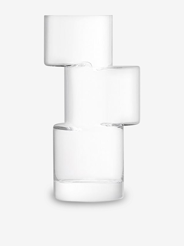 VASE 3 ETAGES VERRE - LSA Transparent , Maison Bensimon