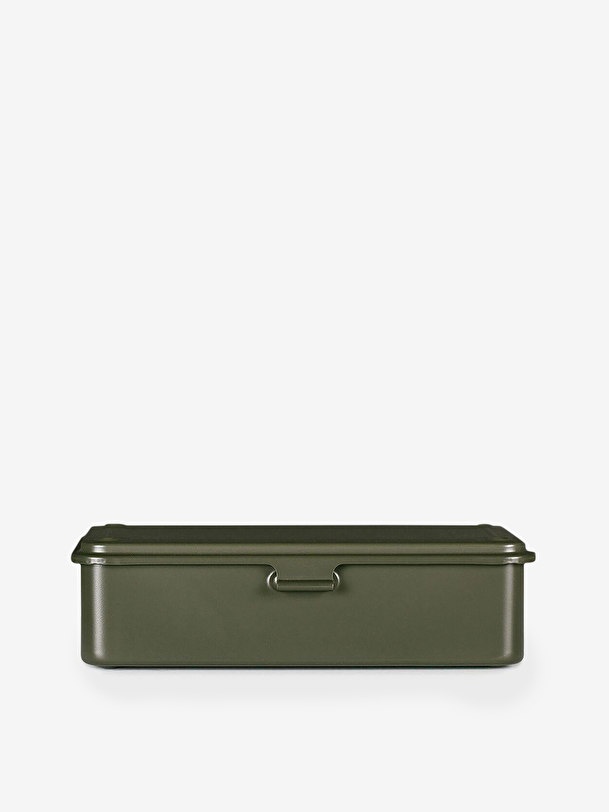 BOITE DE RANGEMENT JAPON M METAL KAKI - ROBINSON TOYO Kaki , Maison Bensimon