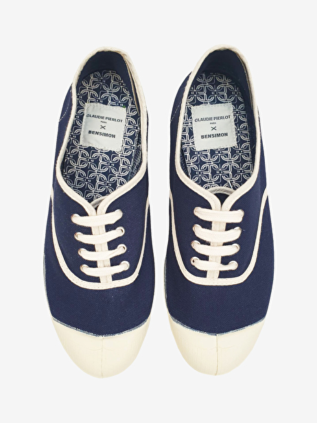 TENNIS BENSIMON x CLAUDIE PIERLOT  Marine , Tennis & Chaussures Bensimon