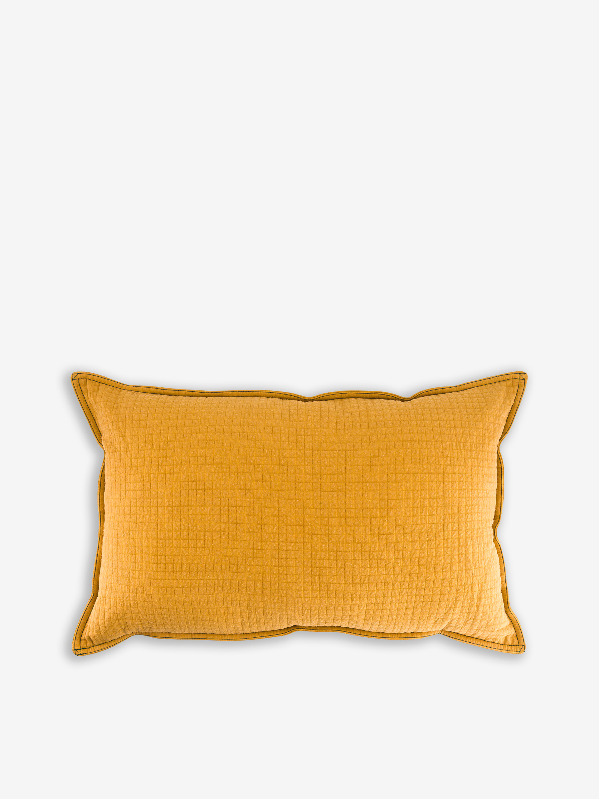 COUSSIN CHECKS MINI 30X50 MIEL  Miel , Maison Bensimon