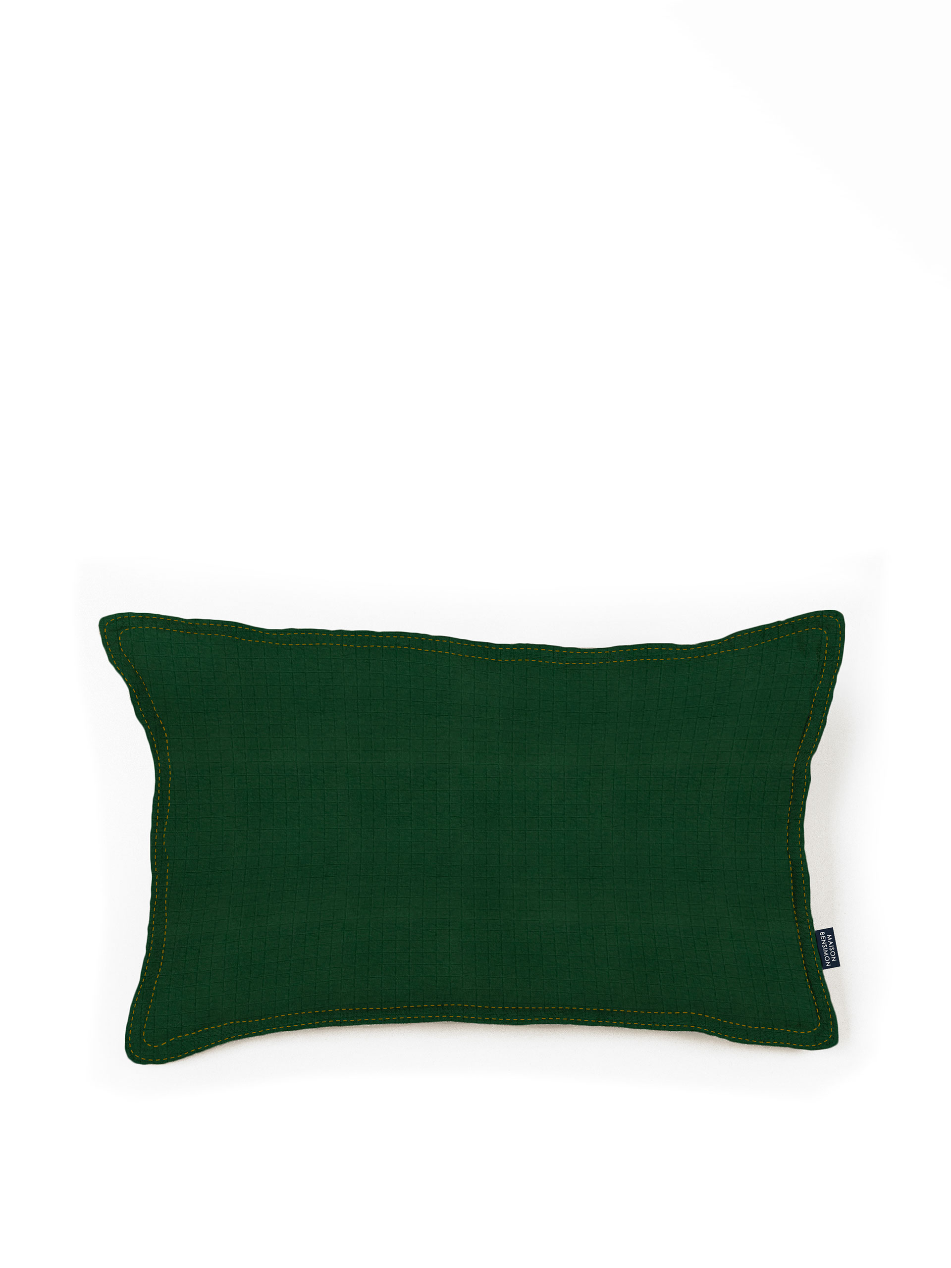 COUSSIN CHECKS MINI 30X50 VERT FORET Foret , Maison Bensimon