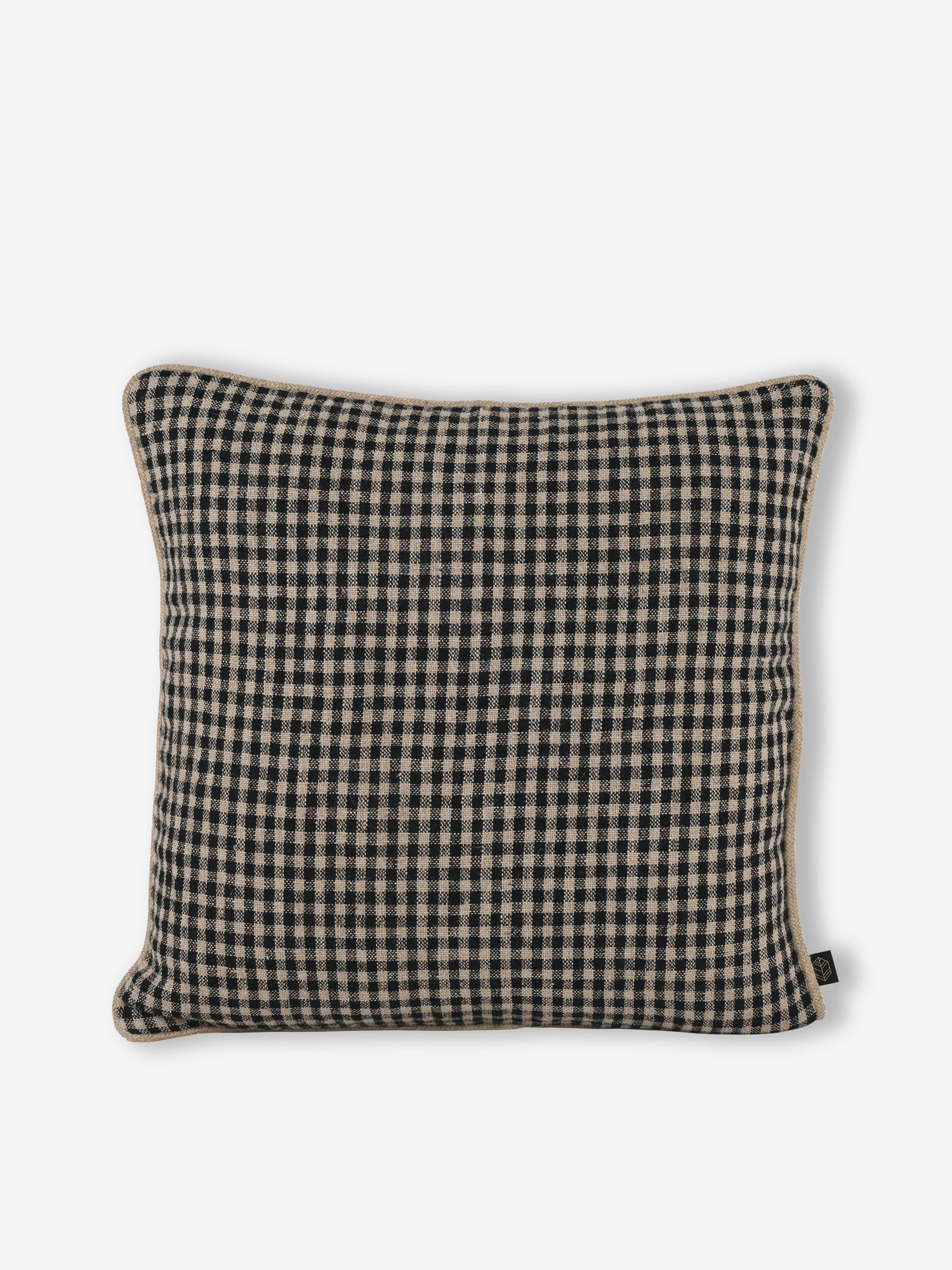 COUSSIN VICHY LIN CHARBON 45X45CM - HARM... Charbon , Maison Bensimon