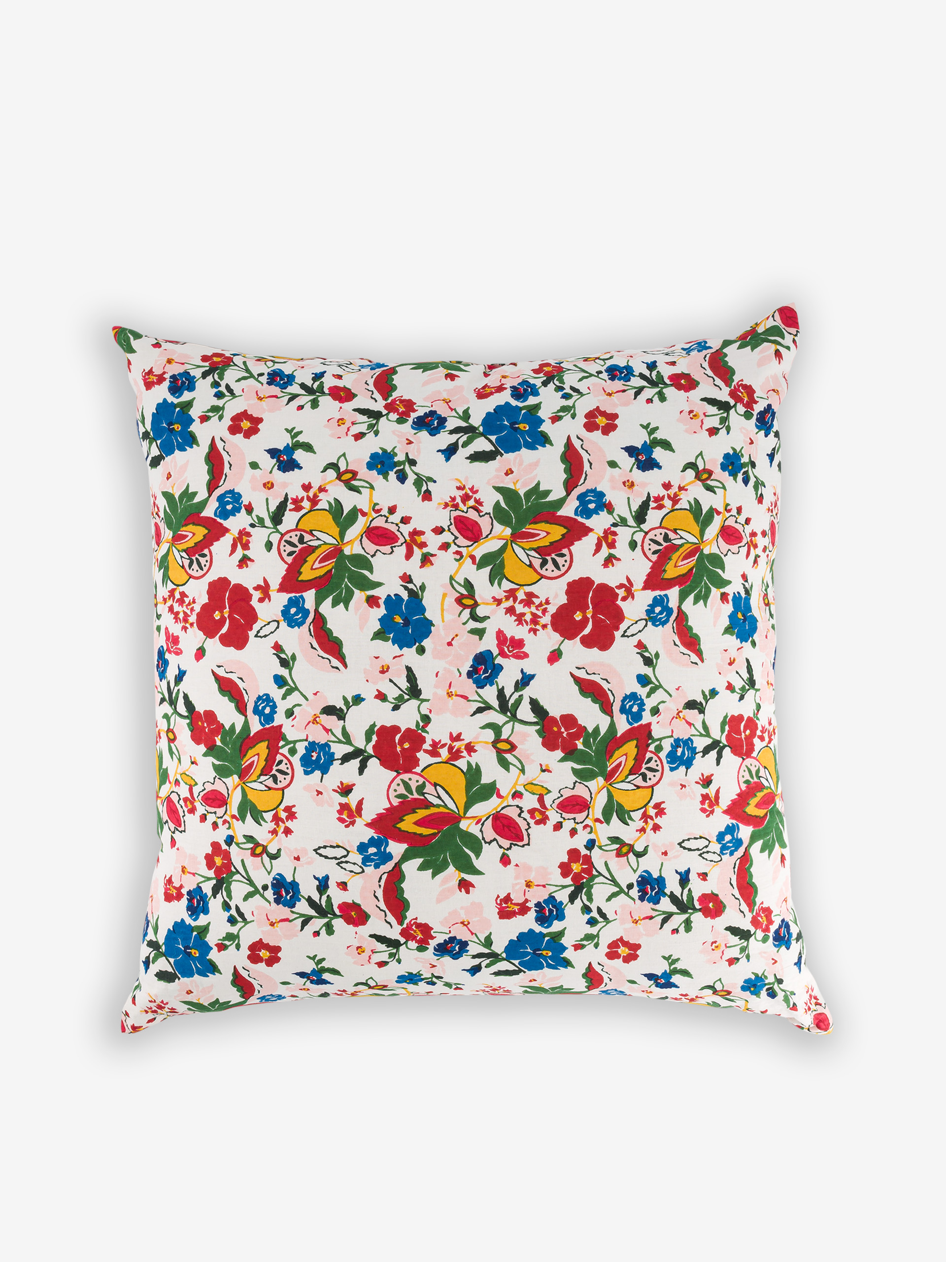 COUSSIN LUCAS DU TERTRE 40x40 COTON FLEU... Imprime lucas du tertre , Maison Bensimon