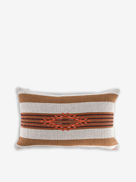 COUSSIN PUEBLO BI-FACE 30X50 MULTICO  Multicolore , Maison Bensimon