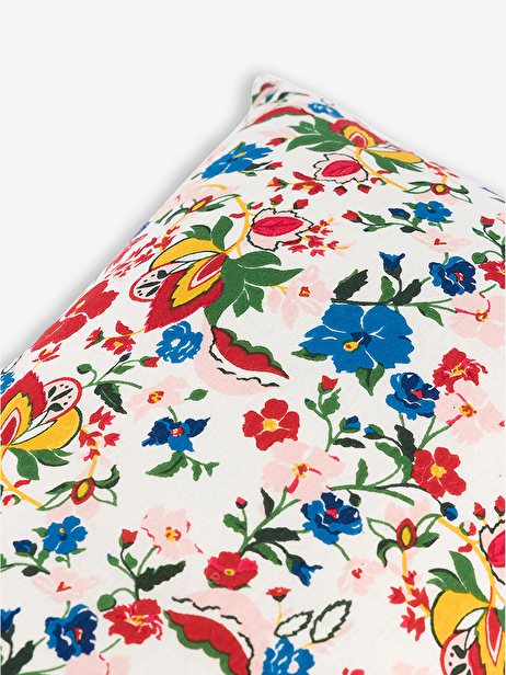 COUSSIN LUCAS DU TERTRE 60x30 COTON FLEU...  Imprime lucas du tertre , Maison Bensimon