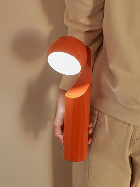 LAMPE A POSER SANS FIL RECHARGEABLE MONO TANGERINE - HOUSE OF HOME  Tangerine , Maison Bensimon 