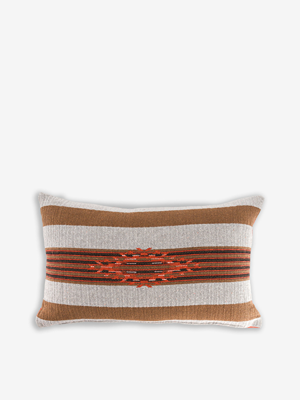 COUSSIN PUEBLO BI-FACE 30X50 MULTICO  Multicolore , Maison Bensimon