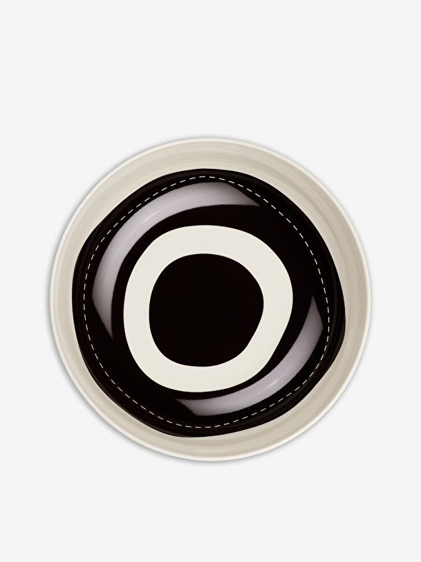 SALADIER ARTY TARGET GRES NOIR BLANC - A... Noir/blanc , Maison Bensimon