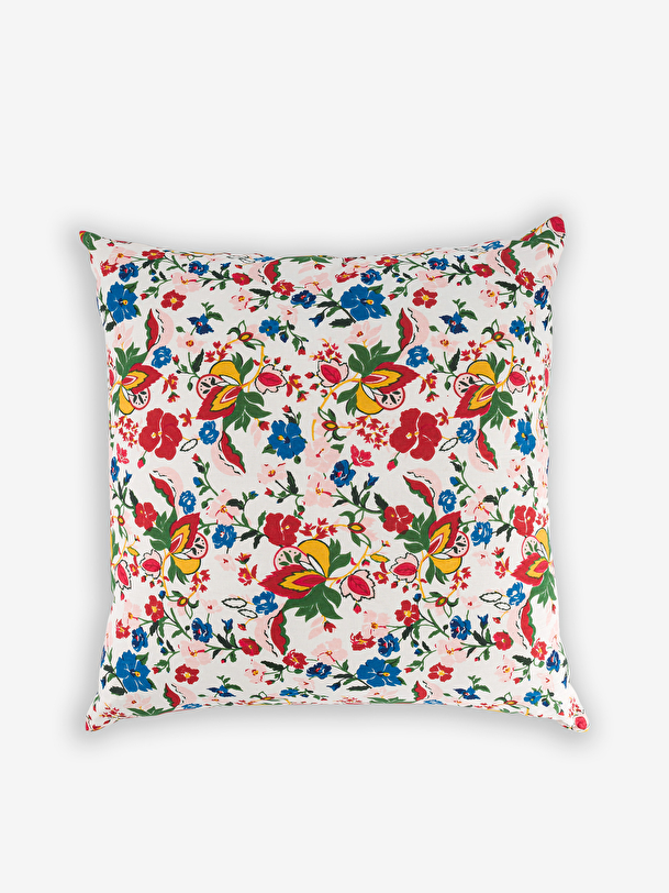 COUSSIN LUCAS DU TERTRE 40x40 COTON FLEU... Imprime lucas du tertre , Maison Bensimon