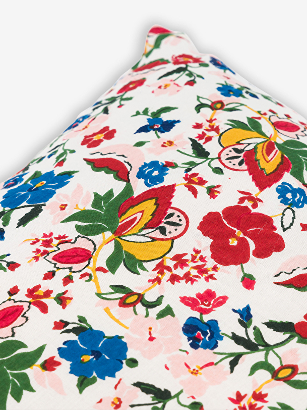 COUSSIN LUCAS DU TERTRE 40x40 COTON FLEU... Imprime lucas du tertre , Maison Bensimon