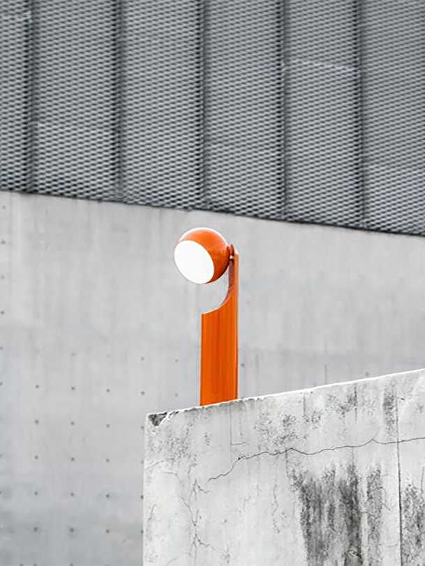 LAMPE A POSER SANS FIL RECHARGEABLE MONO TANGERINE - HOUSE OF HOME  Tangerine , Maison Bensimon