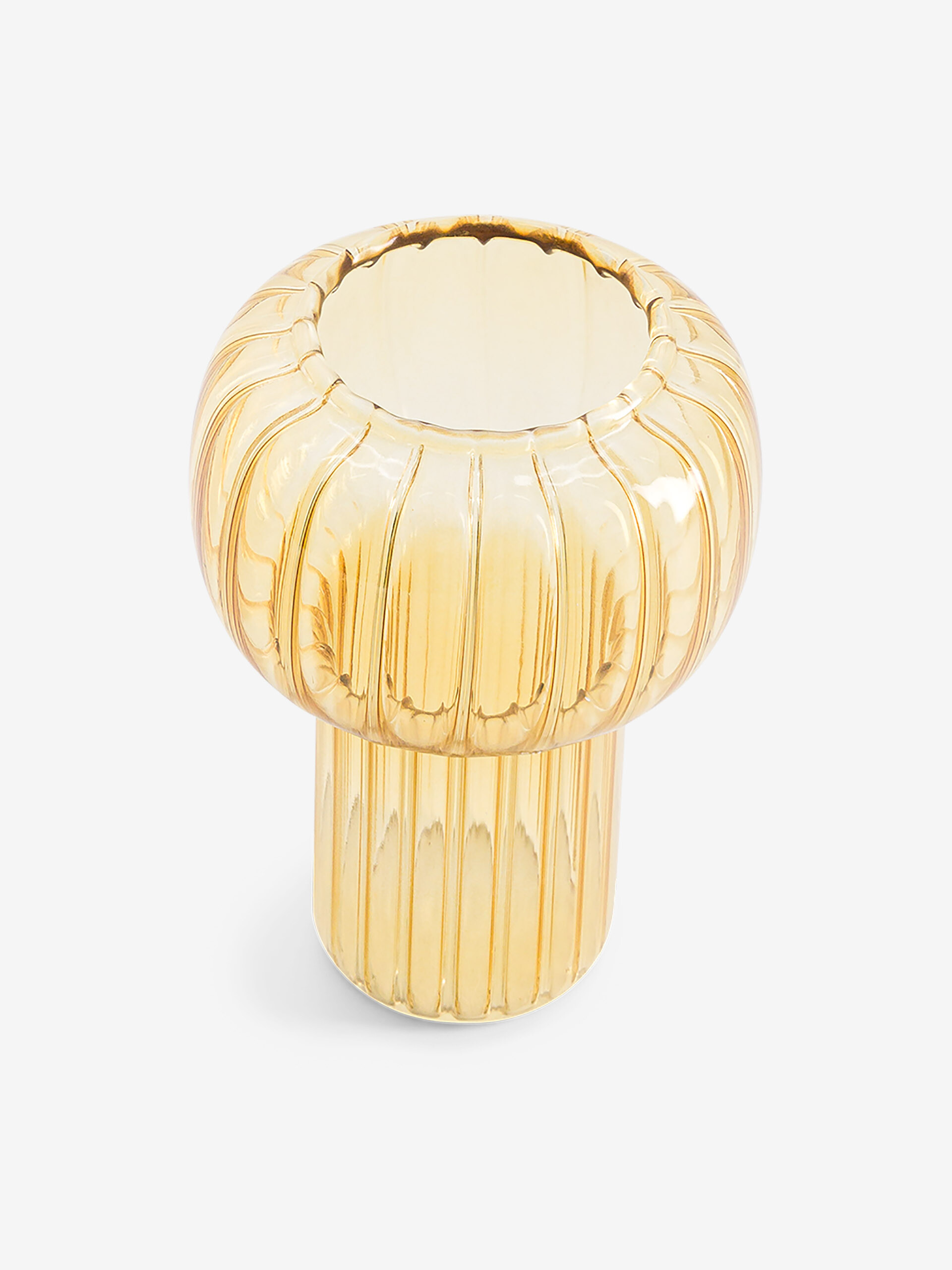 VASE TWIST S JAUNE D9.5 H13 - MAISON BENSIMON Jaune , Maison Bensimon