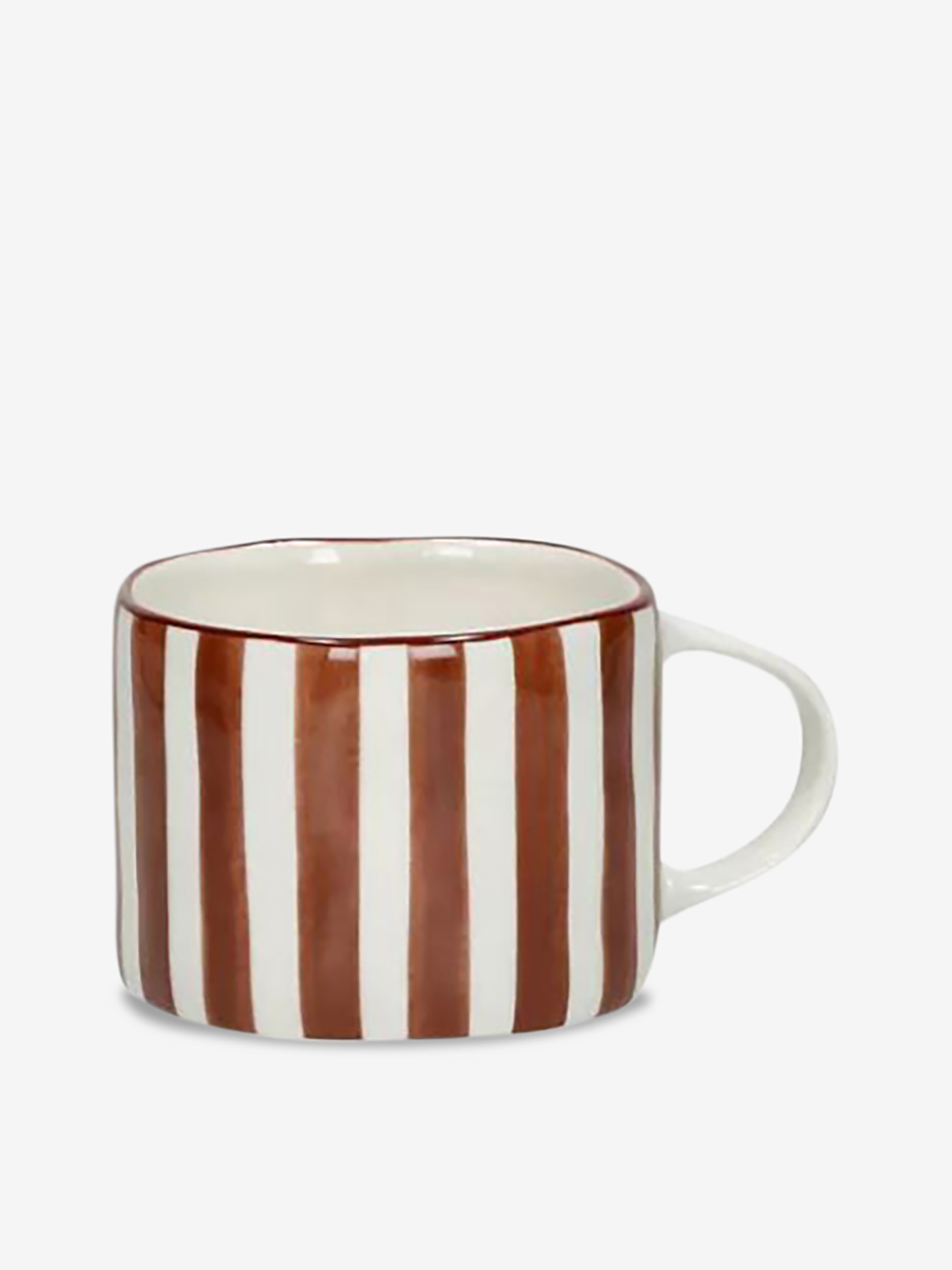 MUG MYKONOS ROUILLE S - POMAX Carreaux safran , Maison Bensimon