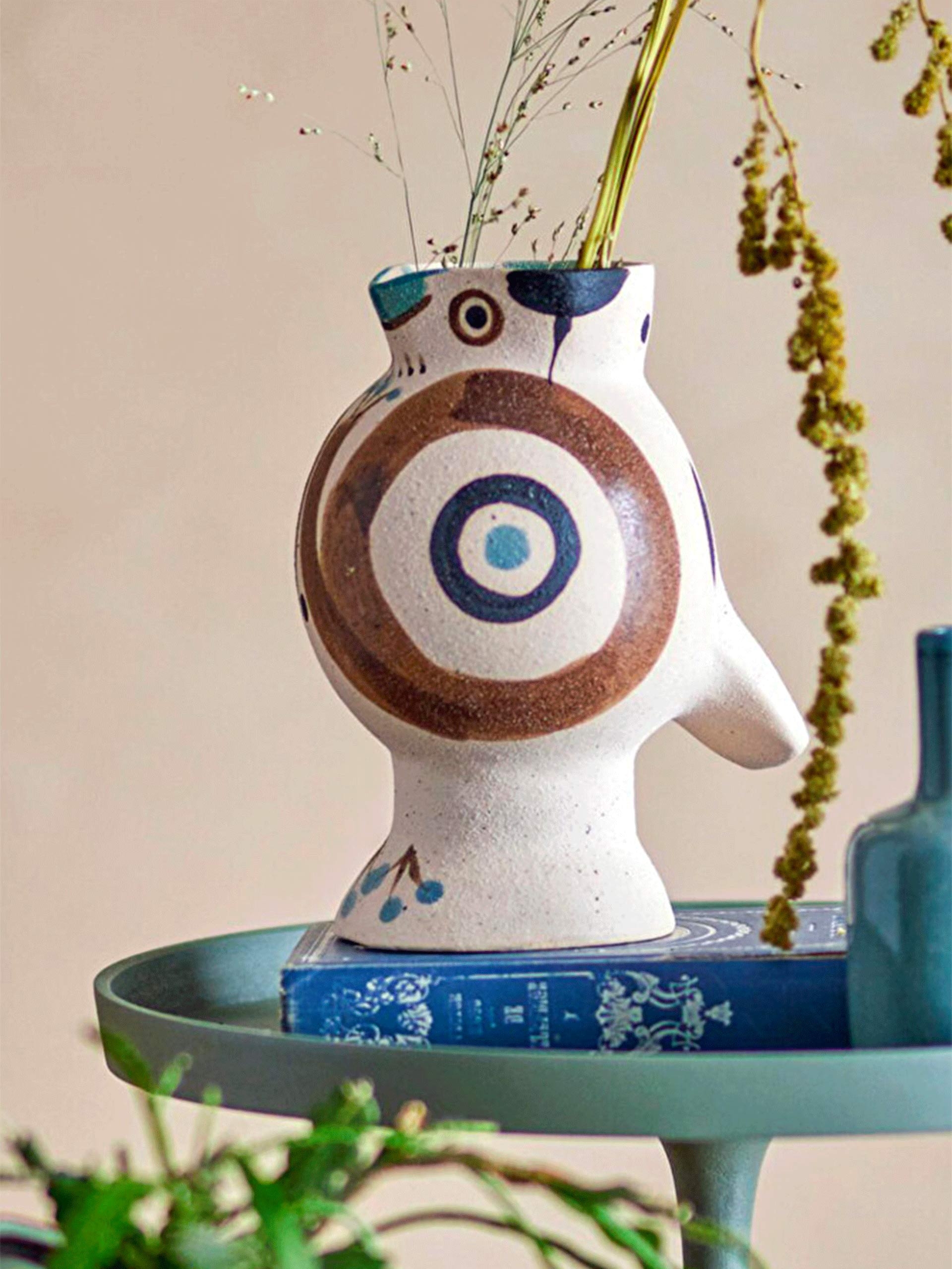 VASE MAHRAB GRES - BLOOMINGVILLE Naturel , Maison Bensimon