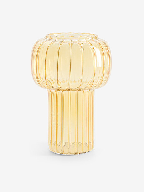 VASE TWIST S JAUNE D9.5 H13 - MAISON BENSIMON  Jaune , Maison Bensimon