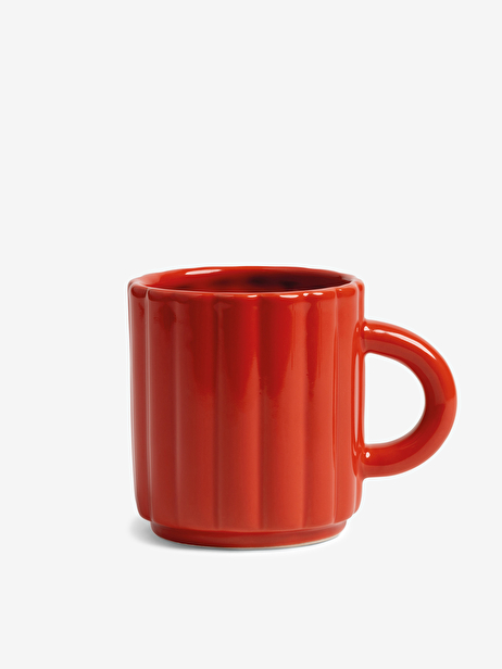 MUG TUBE EXPRESSO ROUGE - &KLEVERING  Rouge , Maison Bensimon