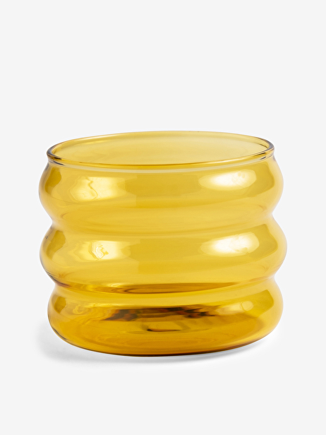 VERRE A EAU CHUBBY JAUNE - &KLEVERING  Jaune , Maison Bensimon